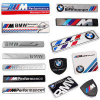 สติกเกอร์โลโก้ดัดแปลงรถเหมาะสำหรับ BMW สติกเกอร์โลโก้ด้านข้างแผ่นบังโคลนตัวรถสติกเกอร์ติดท้ายรถปิดรอยขีดข่วน