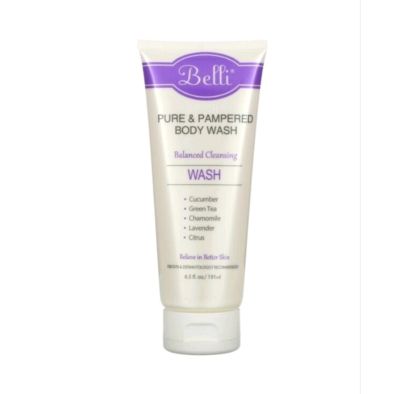 Belli Pure and Pampered Body Wash - Natural Body Wash - Skin Care Tools - Body Wash - Skin Cleanser - Vegan Skin Care - Moisturizing Wash 191 ml Exp.01/24
ของแท้นำเข้าจากอเมริกา ราคา 399 บาท