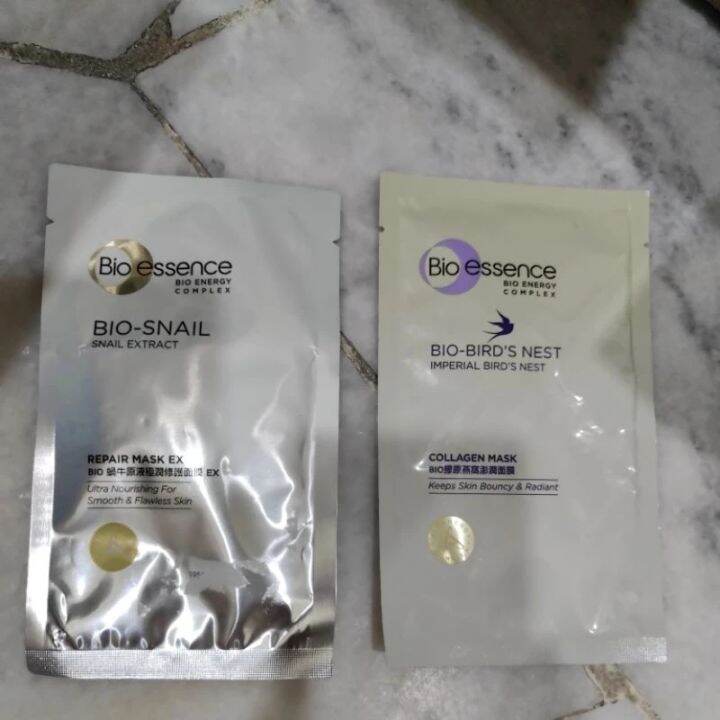 MFG DATE 9/21 BIO ESSENCE BIO SNAIL EXTRACT REPAIR / bird nest MASK