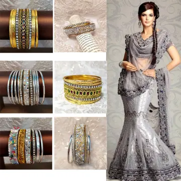 Top 5 Enticing Bangles for Lehenga to Wear in 2022 – SIA Jewellery-chantamquoc.vn