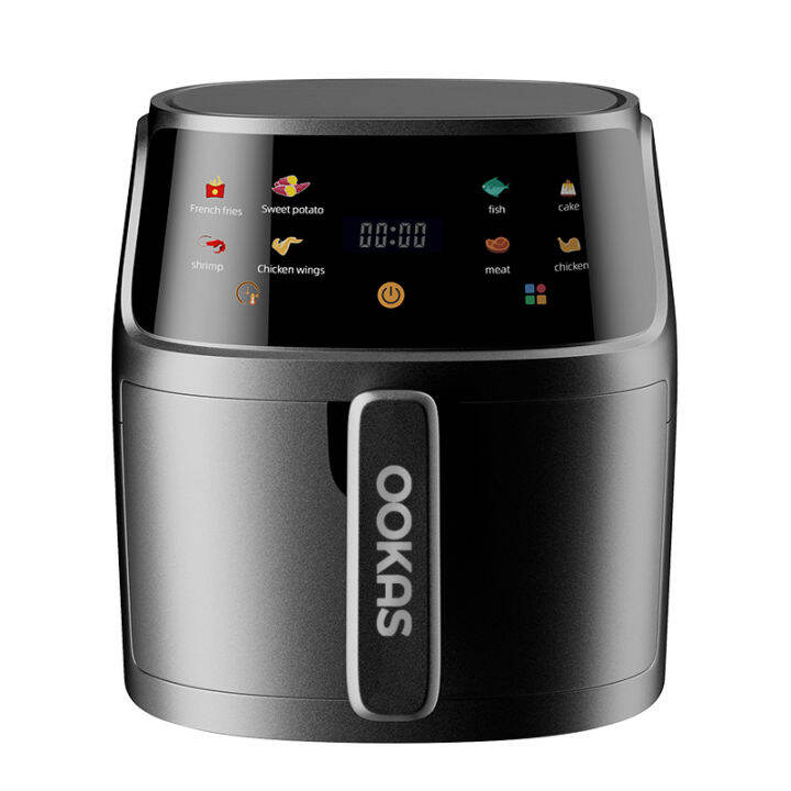 OOKAS Large Capacity 7L 9L Digital Touch LED Air Fryer Multifunctional