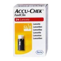 (Exp. 10/26) เข็มเจาะเลือด Accu-chek Fastclix Lancets บรรจุกล่องละ 24’s