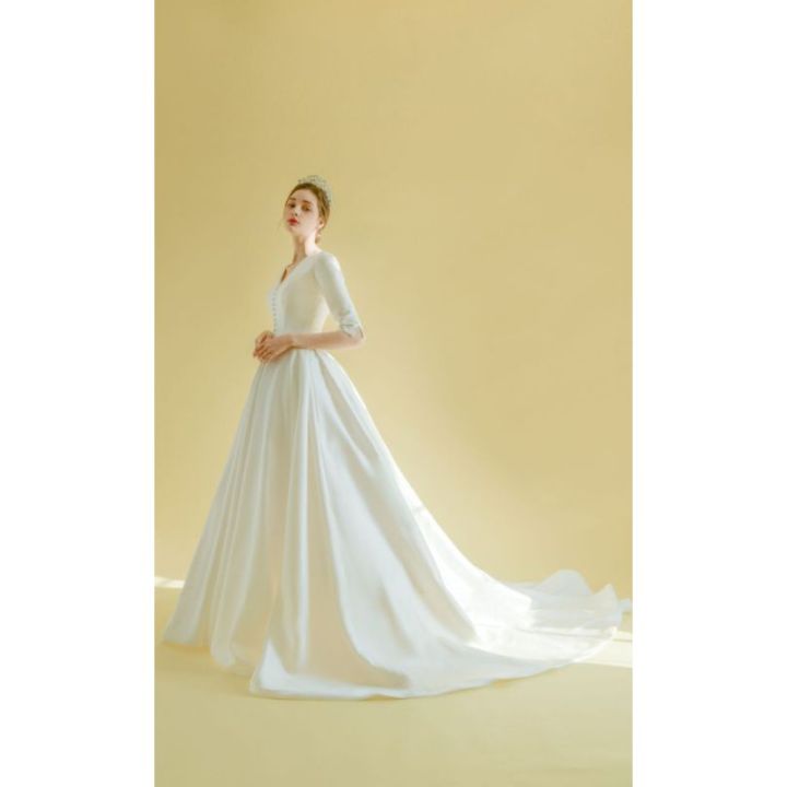 Hot Top 10 mẫu váy cưới tay dài đẹp nhất mùa cưới 2023  Nicole Bridal