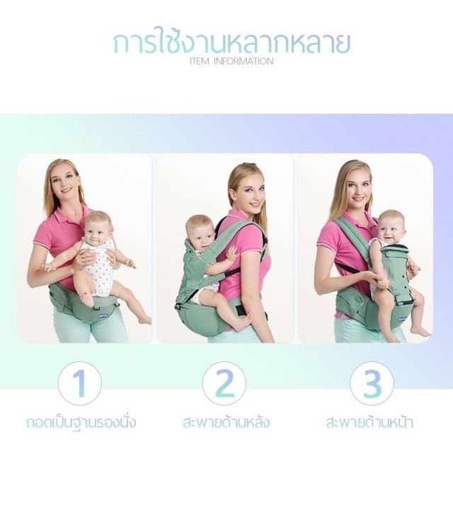 เป้อุ้มเด็กแบบฮิปซีทรุ่นใหม่ล่าสุด-ยี่ห้อ-mimi-papa-ทำจากวัสดุชั้นดี-สะดวกต่อการใช้งาน