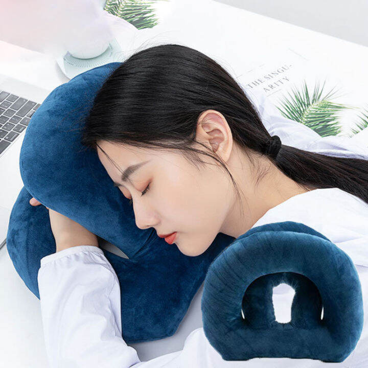 Lunch Break Lumbar Pillow Lie Prone Pillow Table Sleep Face Pillow