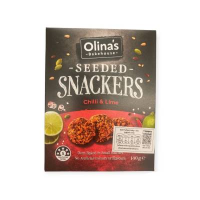 Olinas Seed Snacker Chili Lime140g.ธัญพืชพริกมะนาว โอลิน่า 140กรัม