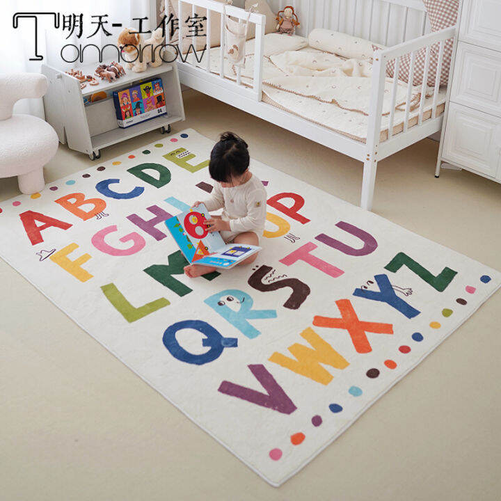 Children's Room Carpet Reading Area Floor Mat Study Room Chair Climbing Pad Washable Bedroom Living Room Faux Cashmere Cartoon Blanket | Lazada Children's Room Carpet Reading Area Floor Mat Study Room Chair Climbing Pad Washable Bedroom Living Room Faux Cashmere Cartoon Blanket | Lazada
