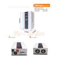 10KVA Pure Sine Wave Inverter With 120A MPPT Charger  ประกัน 2 ปี ??✅