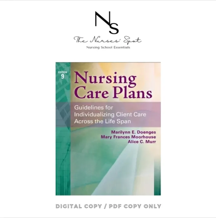 Nursing Care Plans Guidelines For Individualizing Client Care Across The Life Span 9th Edition 8918