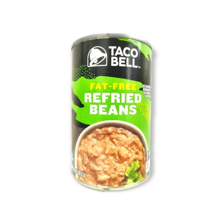 SALE!!! 50 OFF(USA) Taco Bell FatFree Refried Beans. 453 grams