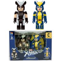 Bearbrick × Marvel X-Men Happy Lottery Wolverine &amp; X-23 Wolverine / bear brick