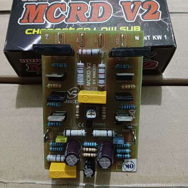 Driver Power Amplifier Mono MCRD V2 Low Sub | Lazada Indonesia