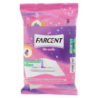 กระดาษดันฝุ่นชนิดเปียก Farcent Dust Wet Tissue Lavender 12 pcs