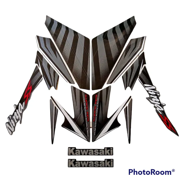 Lis Stiker Striping Ninja Ss Hitam Zebra Lazada Indonesia