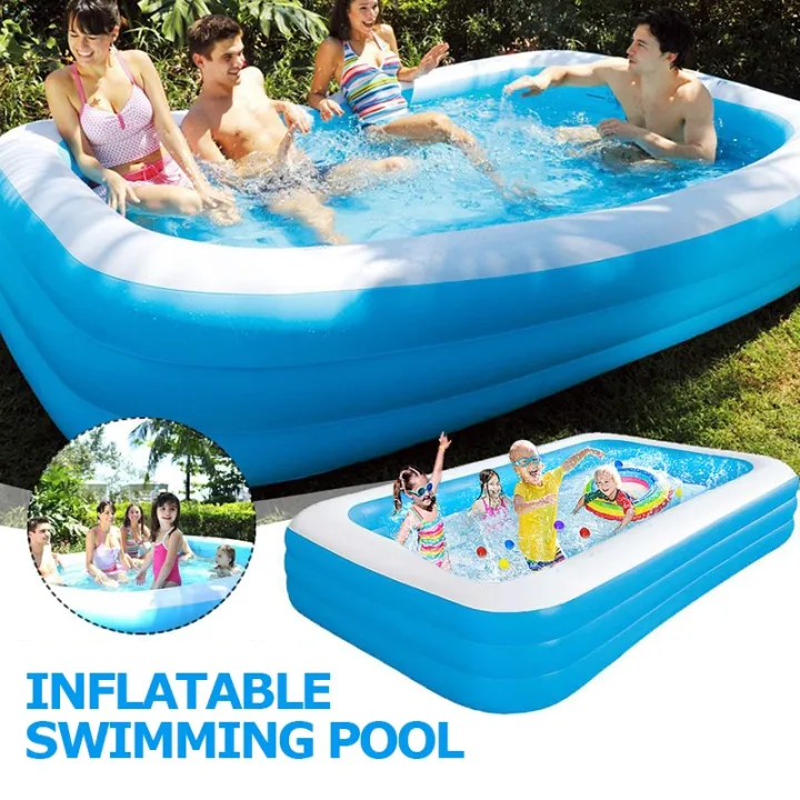 LARGE FAMILY SIZE 3LAYER SWIMMING POOL BESTWAY BRAND | Lazada PH