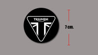 sticker triumph สติกเกอร์รถมอเตอร์ไซค์ ไทร์อัมพ์ งานออฟเซ็ทแท้ pvc กันน้ำ กันแดด