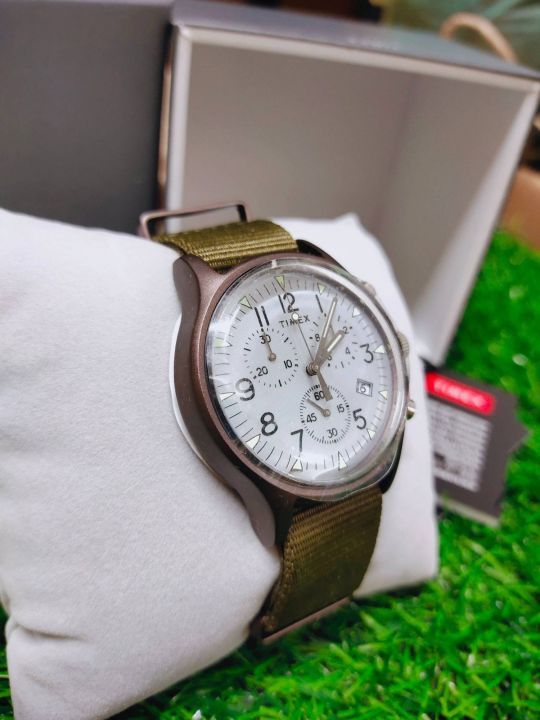 ประกันศูนย์ไทย-tw2r67900-mk1-aluminum-chronograph-นาฬิกาข้อมือผู้ชาย-สีเขียว-ขนาดหน้าปัด-40-mm