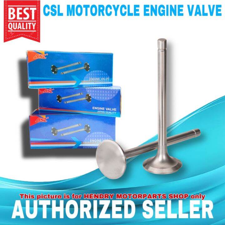CSL 1Pair (2 pcs) Engine Valve / Umbrella Valve For Any Kinds of Motorcycle Motorparts Lazada PH