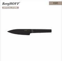 BERGHOFFมีดเชฟสเตนเลสสตีลเคลือบ Non-Stick Ron 13 ซม. รุ่น 3900002 สีดำ ??