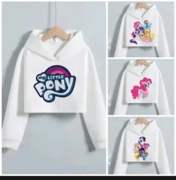 Crop top outlet hoodie for kids