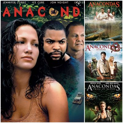 [DVD HD] อนาคอนดา ครบ 4 ภาค-4 แผ่น Anaconda 4-Movie Collection #หนังฝรั่ง (มีพากย์ไทย/ซับไทย-เลือกดูได้)