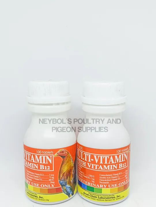 Multi vitamins with vitamins B12 for pigeons/kalapati and fighting cock