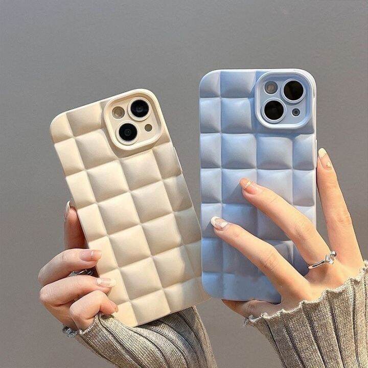 เคสโทรศัพท์มือถือแบบนิ่ม-กันกระแทก-ลายสก๊อต-สีแคนดี้-iphone-14-13-12-11-pro-max-se-x-xs-max-8-7-plus