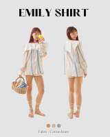 MIDDAYS - Emily shirt เชิ้ตแขนยาว สีใหม่สี Candy