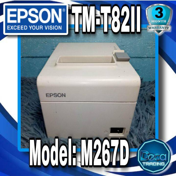 Epson Tm T82ii Thermal Pos Receipt Printer Lazada Ph 2783