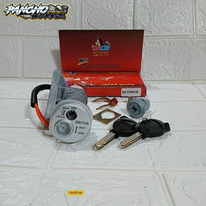HACHI ANTI THEFT SWITCH SET SUZUKI SKYDRIVE125 Lazada PH