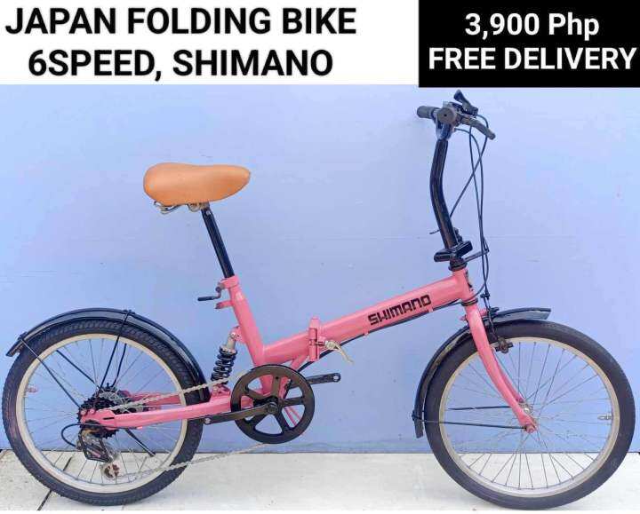 Japan surplus folding bikes, well restored, Shimano, 6speed Lazada PH