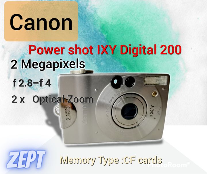 กล้องดิจิตอล Canon power shot IXY digital 200(Japan name