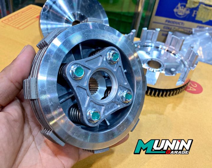 ชุดครัชโซนิคงานสร้างcnc-7075-สำหรับใส่เวฟ125ครัชมือ-อุปกรณ์ครบ-เลือกสั่งซื้อได้จะเอาครบชุด-หรือ-แยกเวทครัช-สำหรับคนที่มีเวทแล้ว