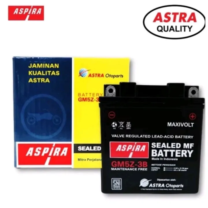 AKI ACCU KERING MOTOR HONDA SUPRA X LAMA SUPRA FIT ASTREA LEGENDE GRAND