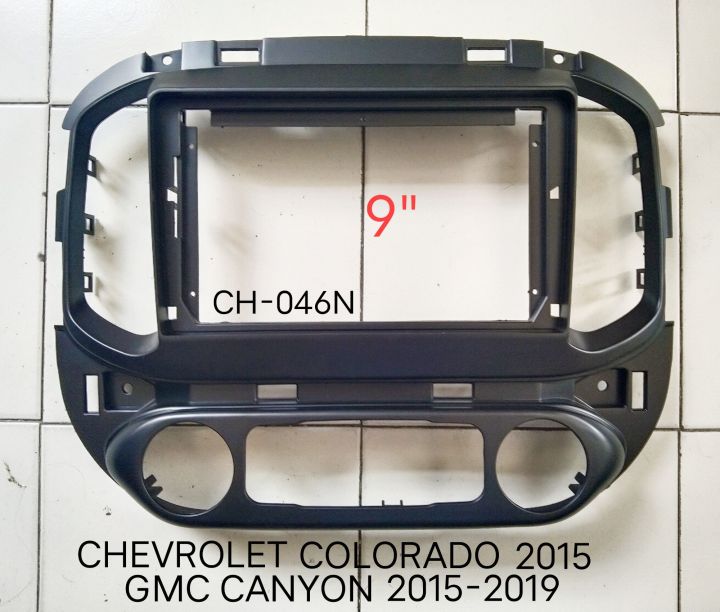 หน้ากากวิทยุ CHEVROLET COLORADO GMC CANYON ปี 2015-2019 สำหรับเปลี่ยนจอ android9"