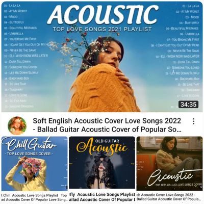 [USB/CD] MP3 สากลอะคูสติก Acoustic Cover Love Songs Vol.03 : 2022 (320 Kbps) #เพลงชิลล์ฟังสบายๆ #เหมาะกับร้านกาแฟ สปา หนังสือ❤️