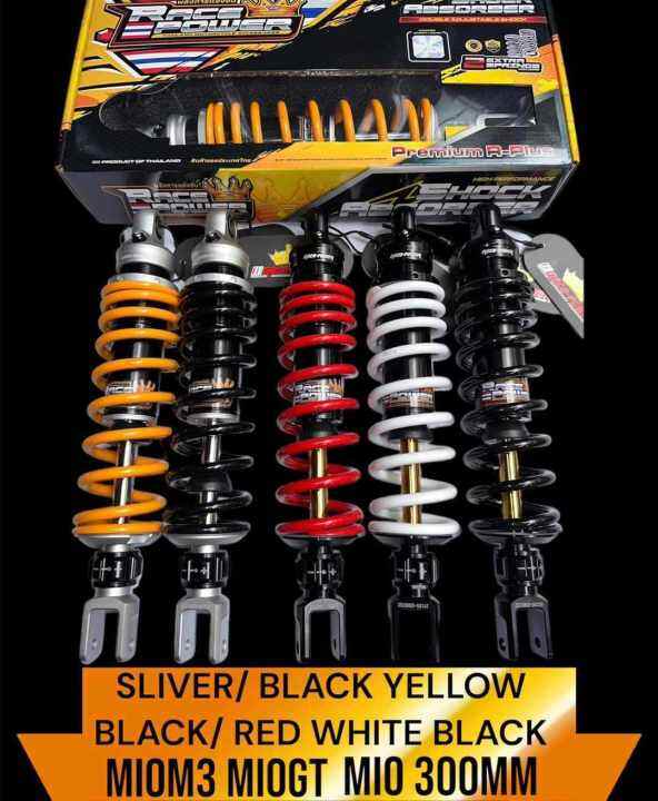 RACE POWER SHOCK 300 MM. Fully Adjuster 👉 MIO BEAT CLICK GEAR M3 MSI