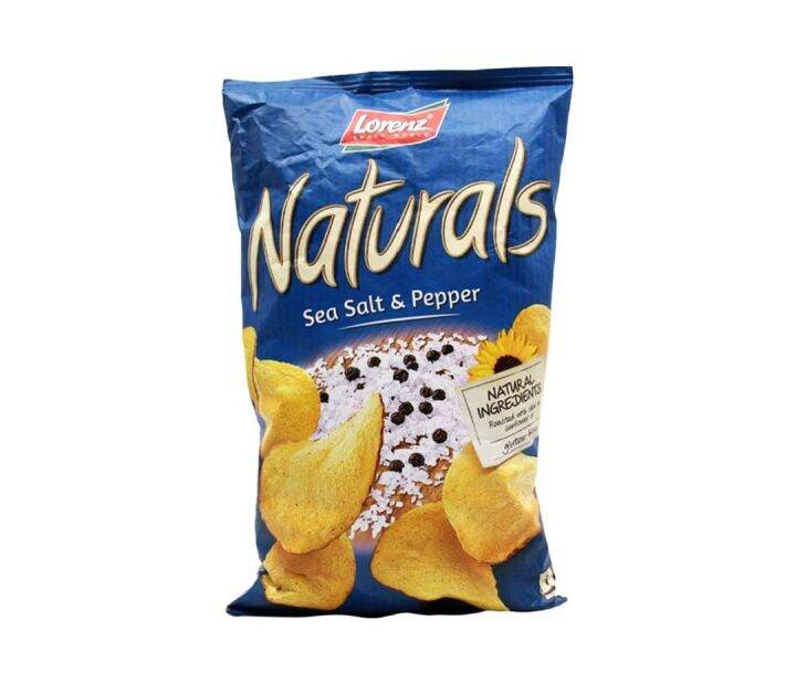 Lorenz Naturals Sea Salt & Pepper Potato Chips Gluten Free 100g Lazada PH