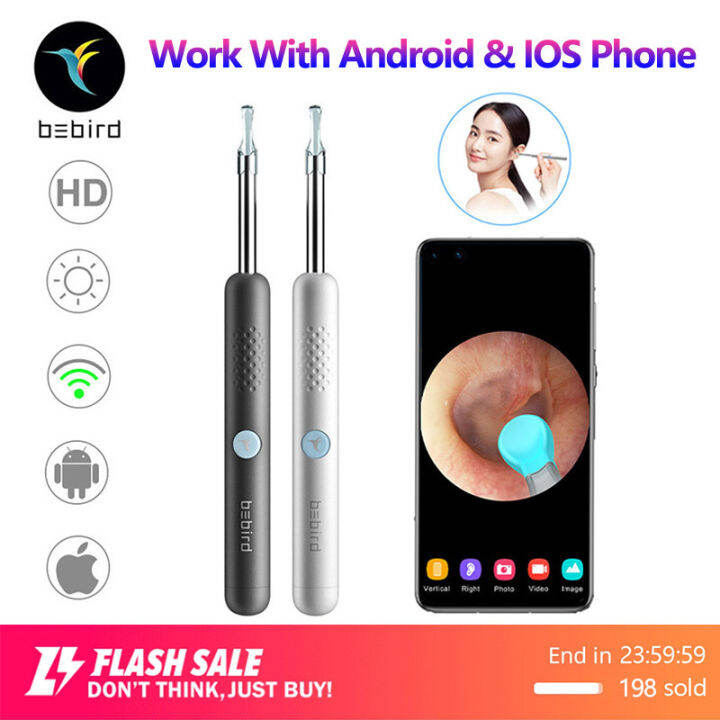 [🇵🇭 Stock&COD] Xiaomi Bebird Ear Picker Cleaner Wax Removal Wifi Smart