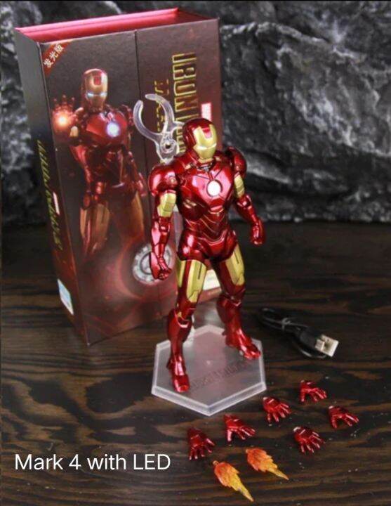 Zd Toys Original Mark 4 Ironman Or Mark 4 With Led | Lazada Ph