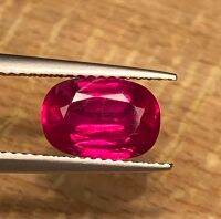 ทับทิมธรรมชาติ 2.83cts รับรอง HGT 9.77x6.57x4.21มม. 2.83cts natural ruby HGT certified 9.77x6.57x4.21mm