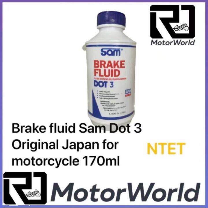 Brake Fluid Dot 3 Original Japan Motorcycle 170ml Sam Lazada PH