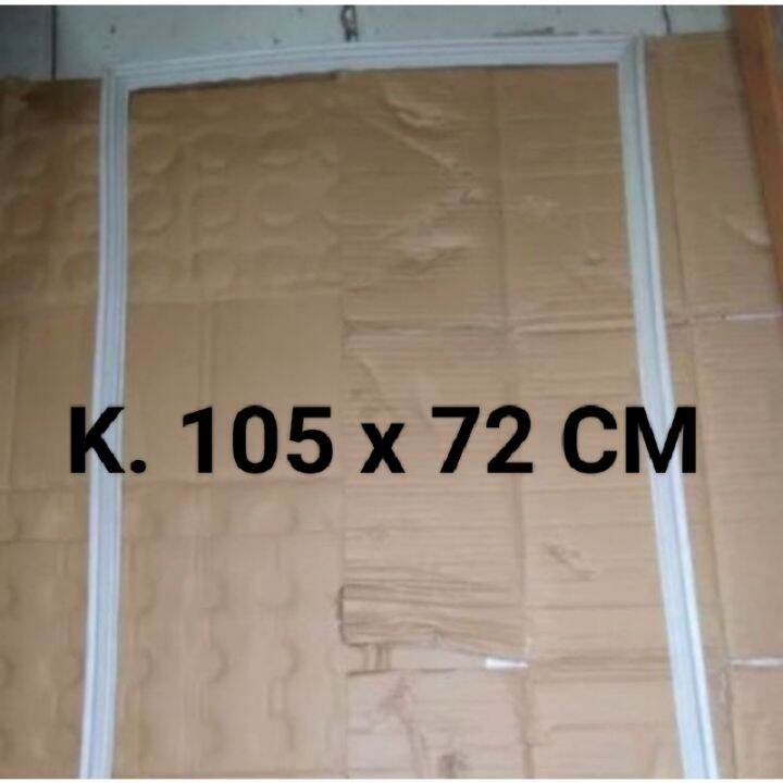 Gasket Karet Pintu Bawah Kulkas Sharp Knock Down X Cm Lazada