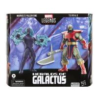 HASBRO MARVEL LEGENDS HERALDS OF GALACTUS MARVELS FALLEN ONE AND TERRAX ACTION FIGURES