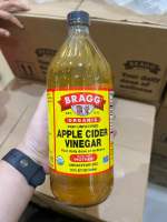 Bragg Apple Cider Vinegar 946 ml หมดอายุ ปี28 แบบมีตะกอน
