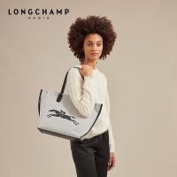 Longchamp Canvas Tote Bag