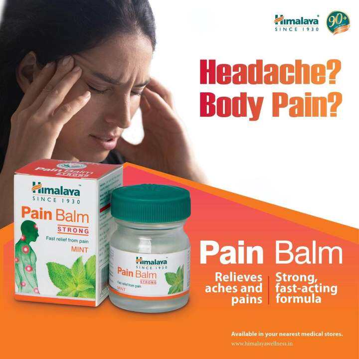 🇸🇬 [Singapore Imported] Himalaya Pain Balm Cold Balm Quick Relief for