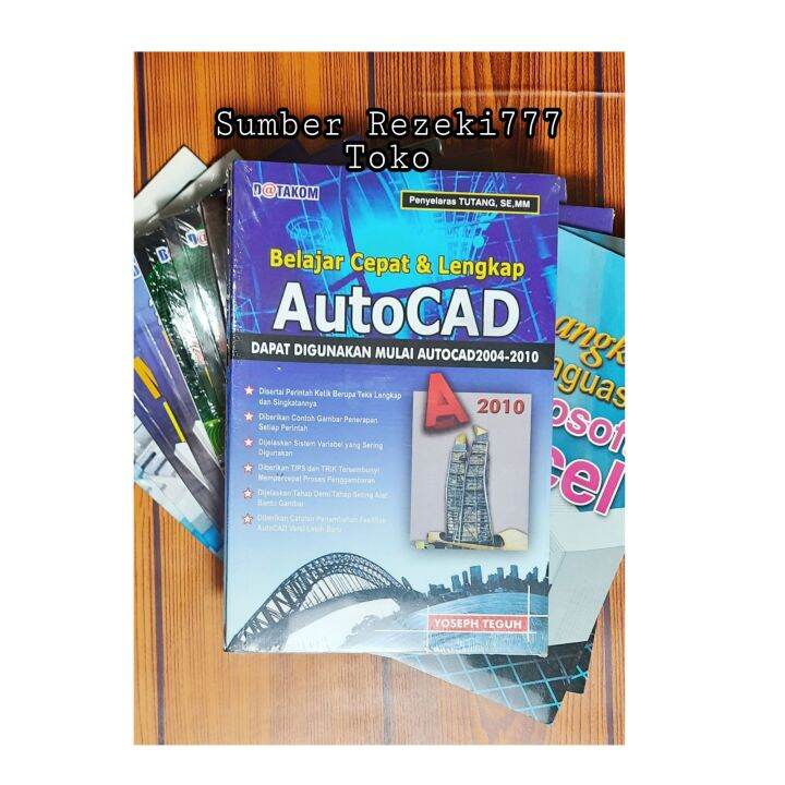 Buku Komputer; Belajar Cepat Dan Lengkap AutoCad | Lazada Indonesia