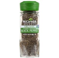 พริกไทยดำออแกนิก Mccormick Organic Coarse Ground Black Pepper 45g