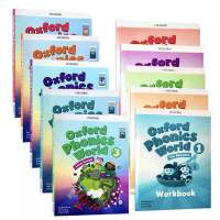 Oxford Phonics World The Complete 10 Books Set Free Audio Download（5 Student Books and 5 Work Books ）